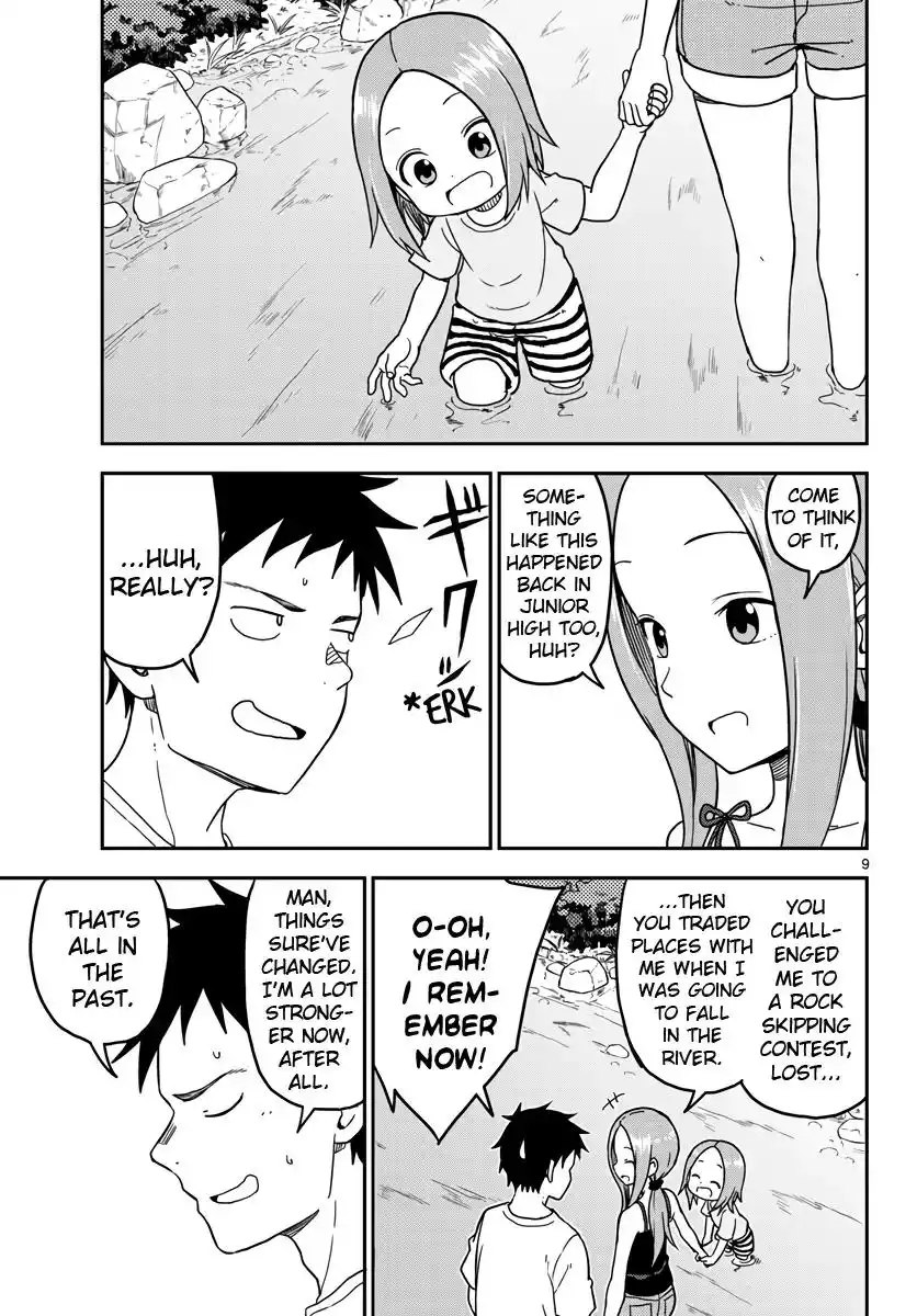 Karakai Jouzu no (Moto) Takagi-san Chapter 95.5 9